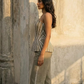 Olive Terra Lines top