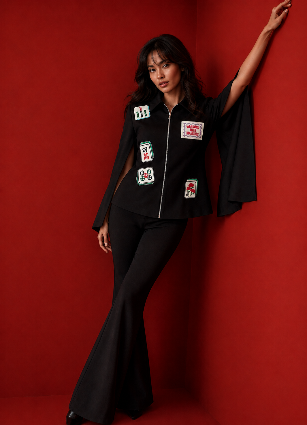 Mahjong Temptress Top