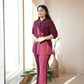 Bordeaux suit bottom