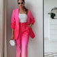 Gradient Bloom Blazer