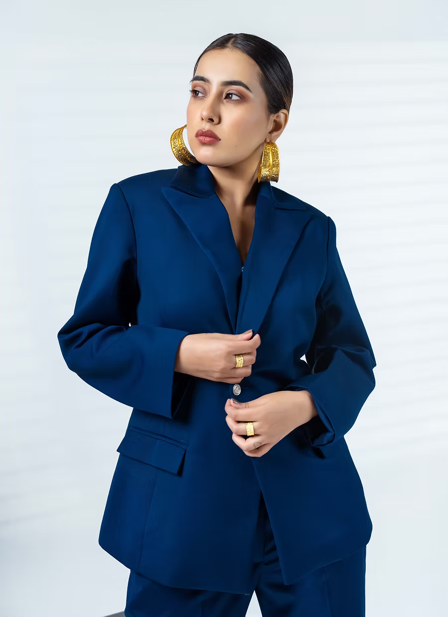Azure Aura blazer