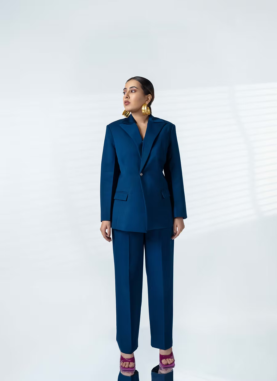 Azure Aura blazer