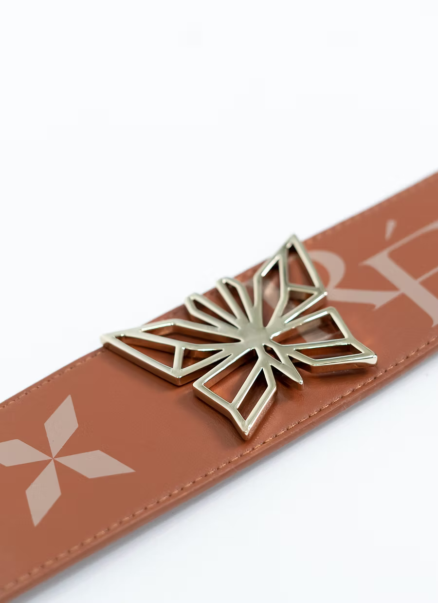 Butterfly signature belt