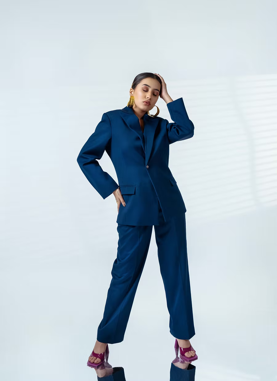 Azure Aura blazer