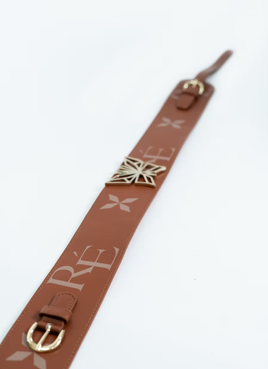 Butterfly signature belt