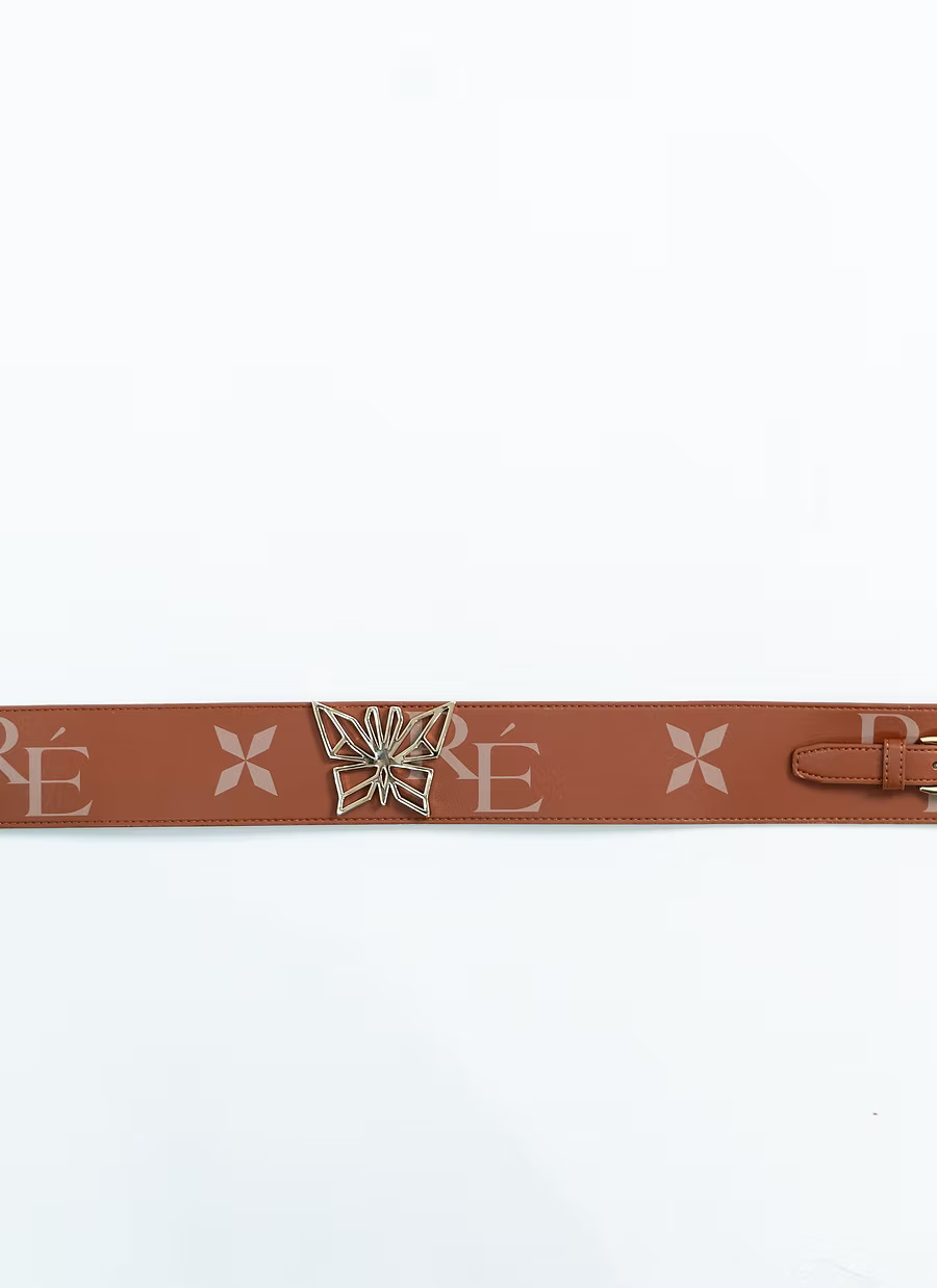 Butterfly signature belt