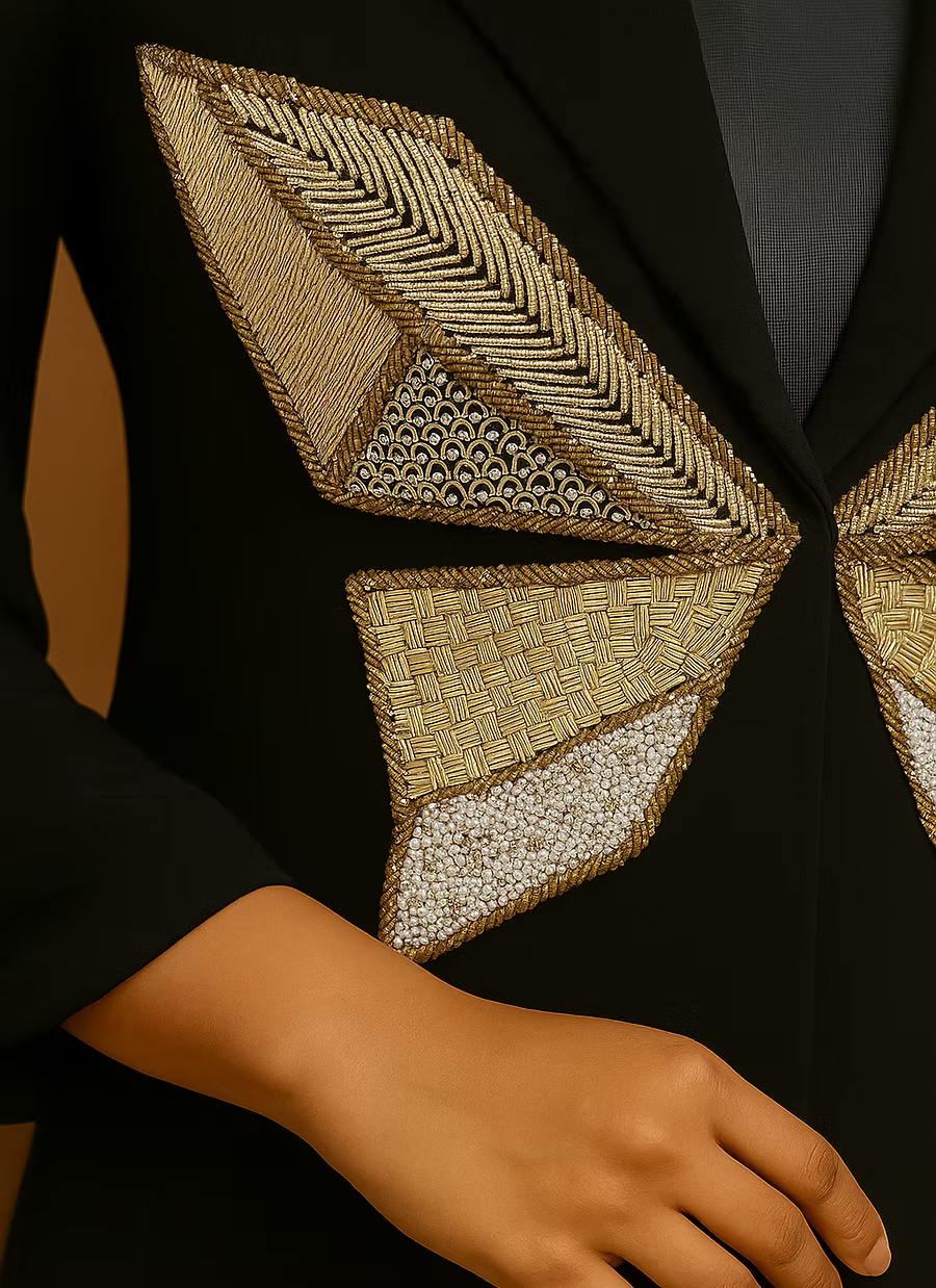 Ethereal Aviary blazer